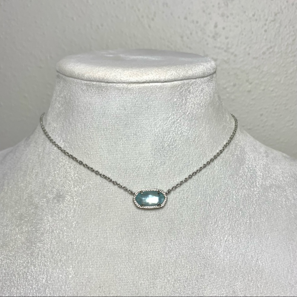 Kendra Scott Elisa silver pendant necklace